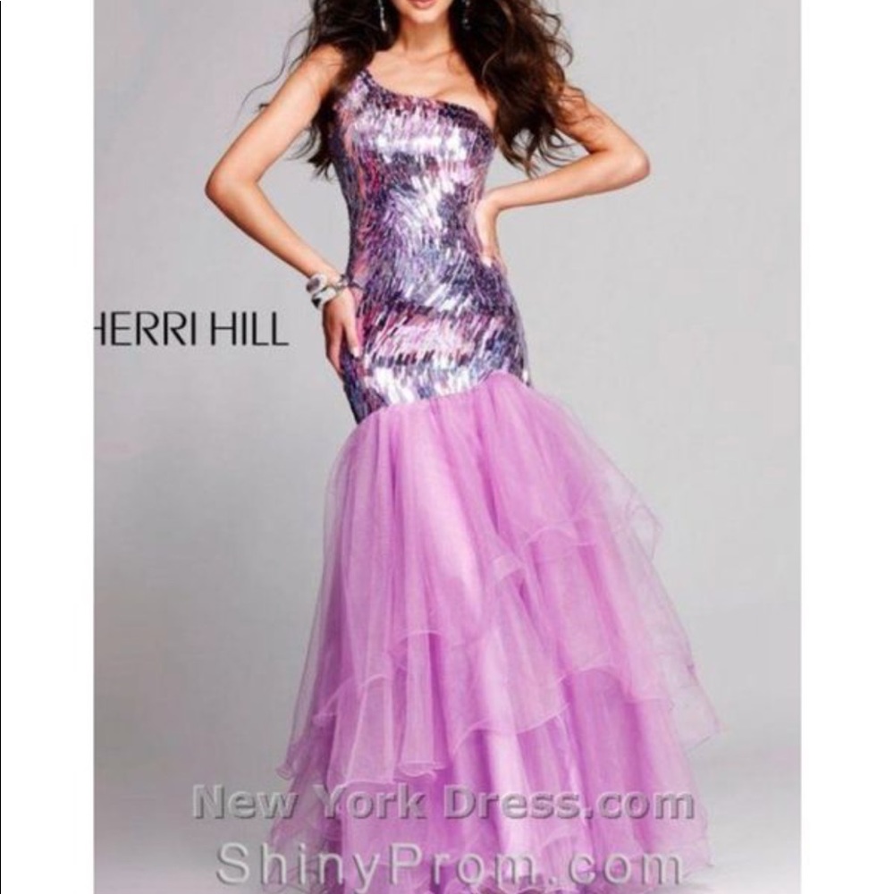 Purple dress